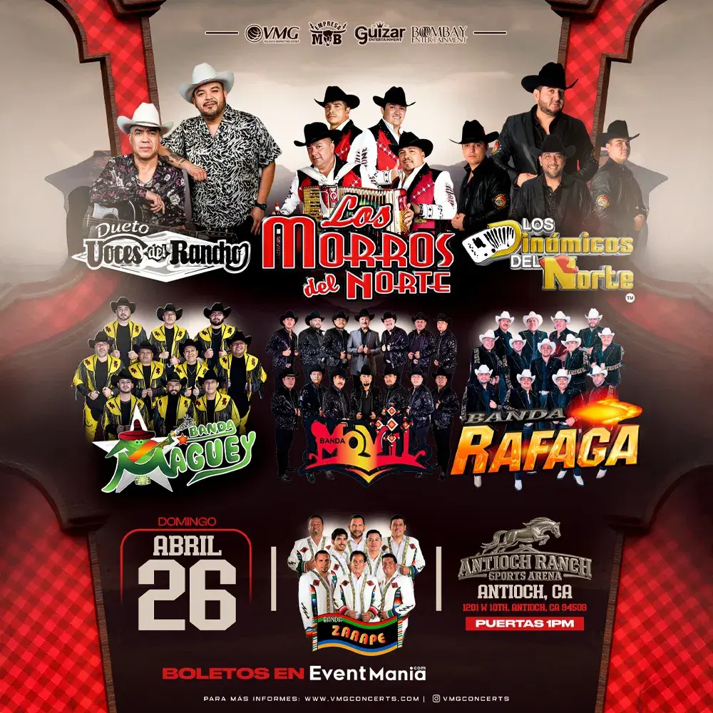 Los Morros del Norte, Dueto Voces del Rancho y mas - Antioch, CA