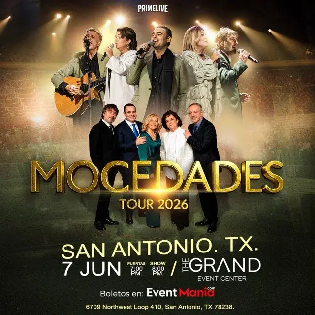 MOCEDADES TOUR 2026 - San Antonio, TX