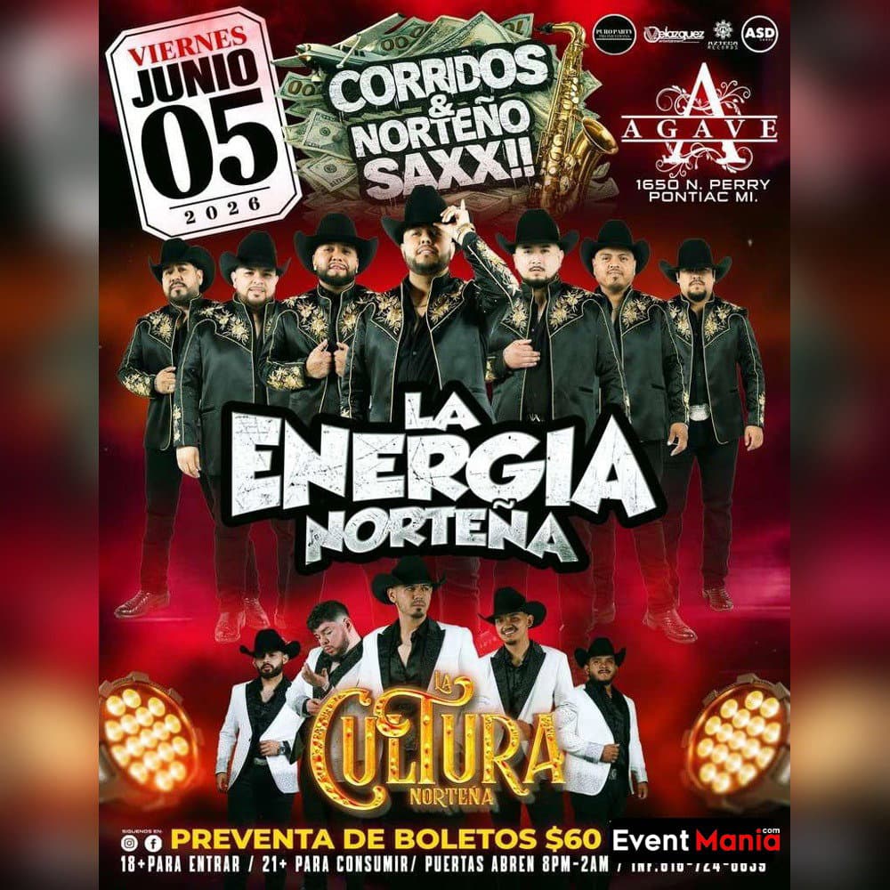 La Energia Norteña y La Cultura Norteña - Pontiac, MI