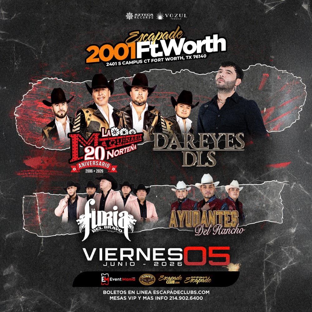 La Maquinaria Norteña, Dareyes de La Sierra y mas