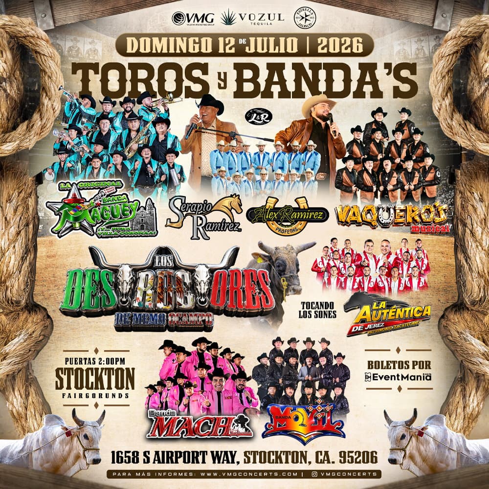 Banda Maguey, Sergio Ramirez y mas - Stockton, CA